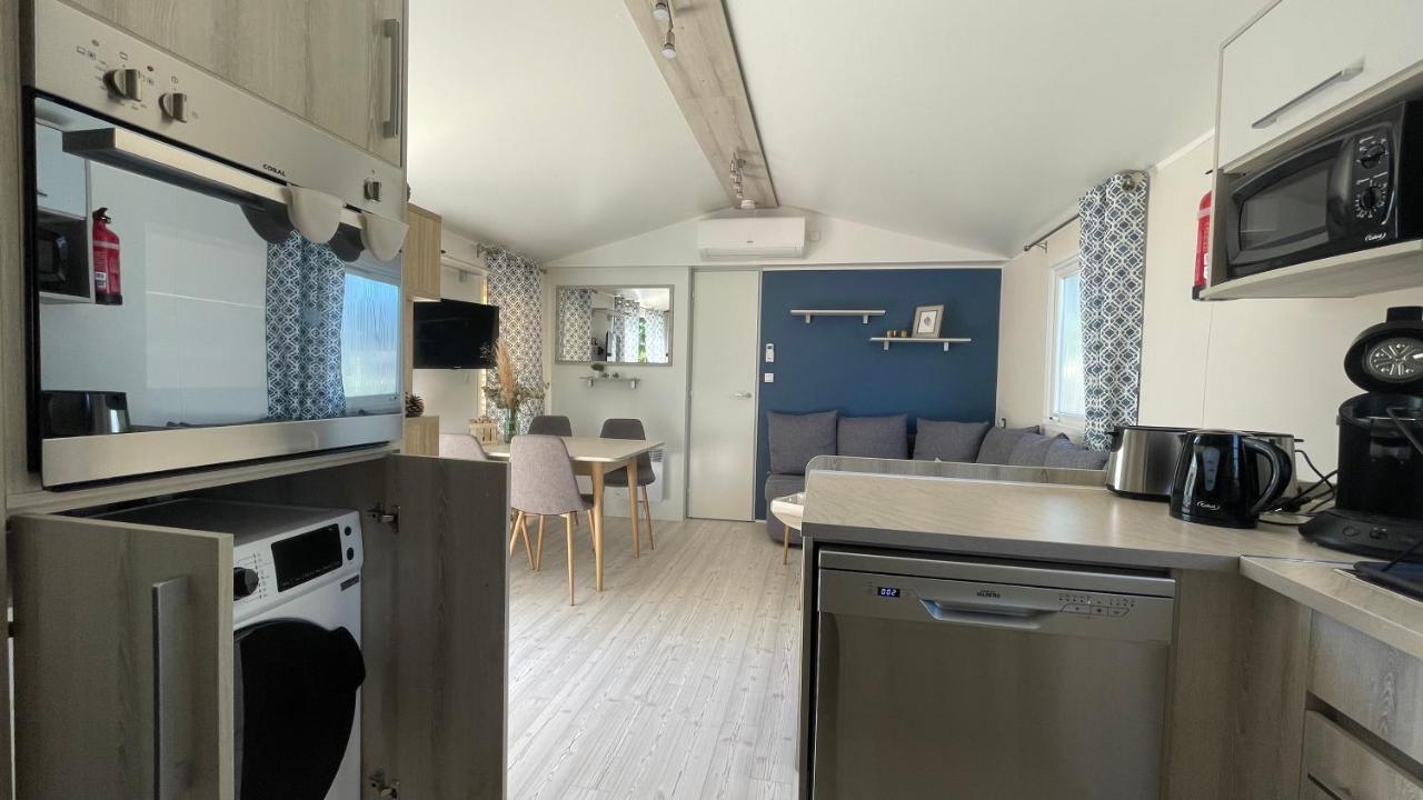 Mobil home XXL - Bord LAC - CAMPING Les Viviers - Lège cap ferret Extérieur photo